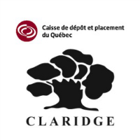 Logos de la Caisse de dépôt et placement du Québec et de Claridge